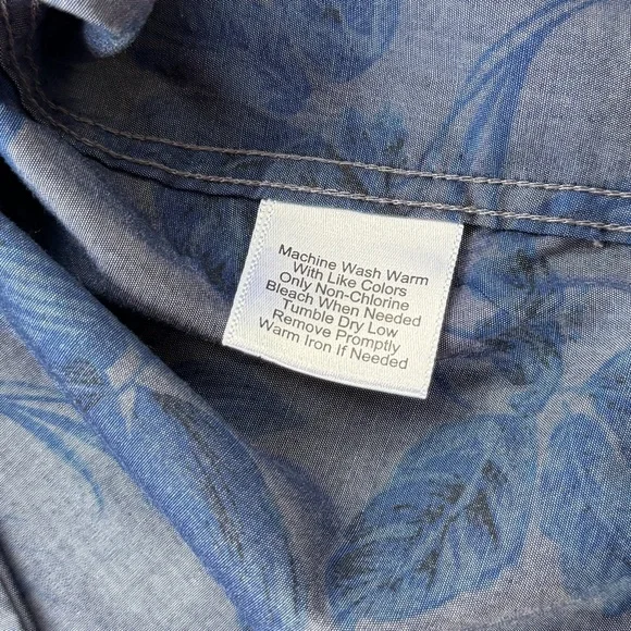 Men’s Jos. A. Bank Short Sleeve Shirt Size Large - Picture 4 of 6